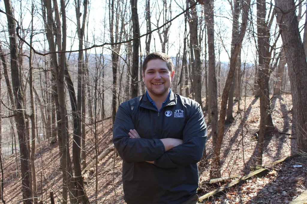 Portrait of JT, the local HVAC technician