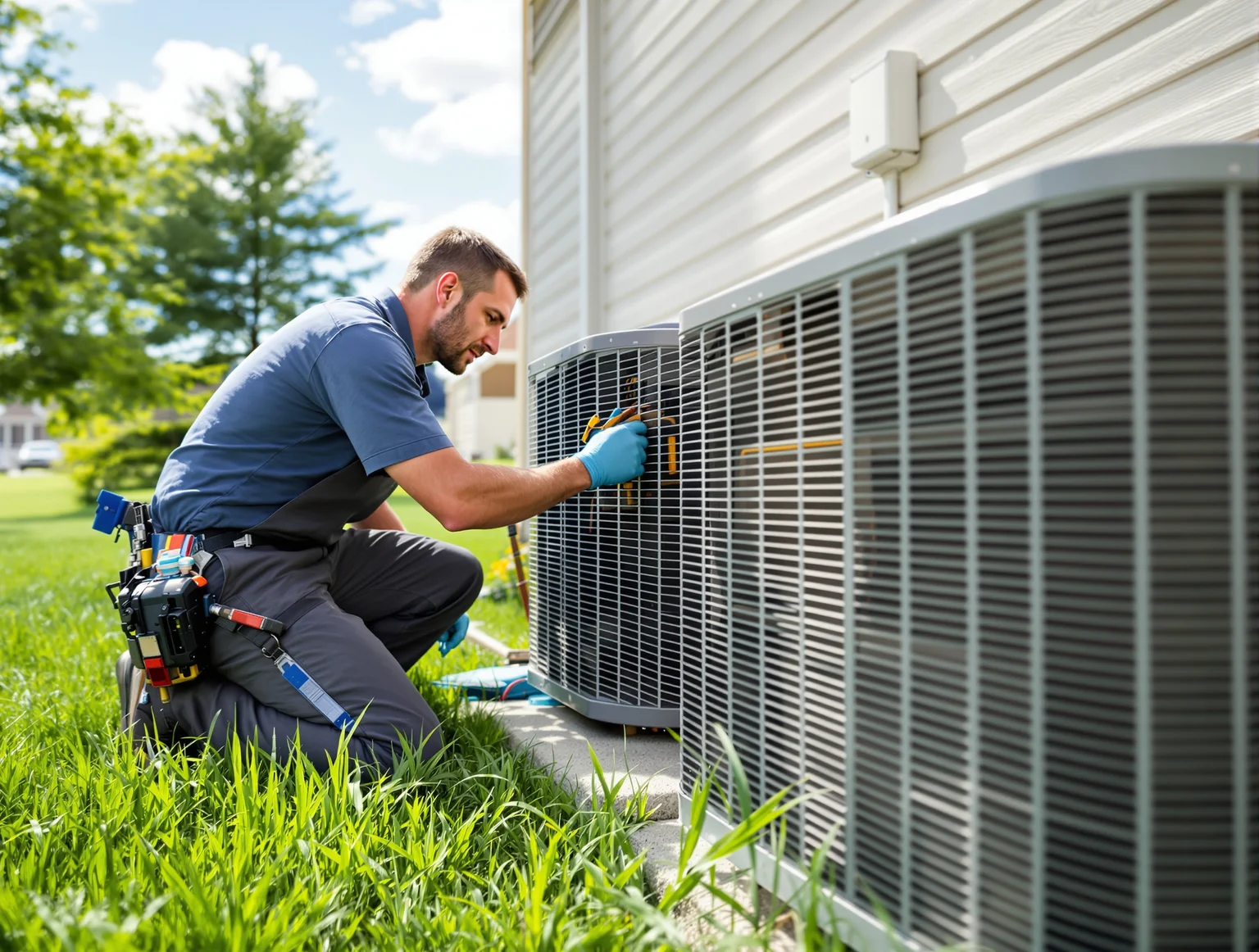 A/C service & repair — JT's Heating Cooling & Plumbing service