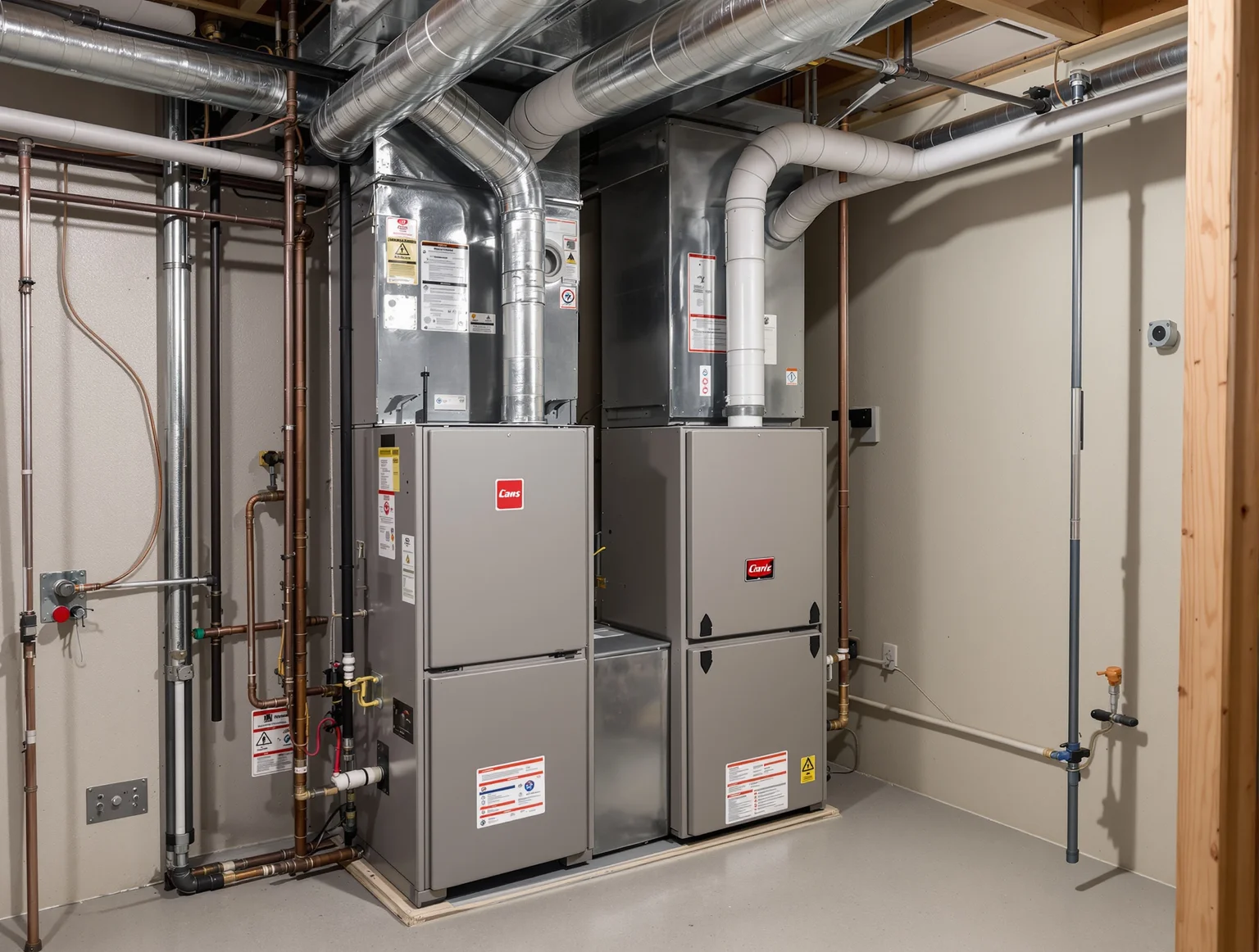 Furnace installation — JT's Heating Cooling & Plumbing service